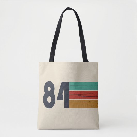 Geboren in 1984 verjaardagscadeau tote bag (Voorkant)