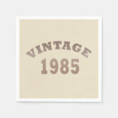 Geboren in 1985 40-jarig  servet (Voorkant)