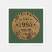 Geboren in 1985 40-jarig  servet (Voorkant)