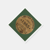 Geboren in 1985 40-jarig  servet (Hoek)