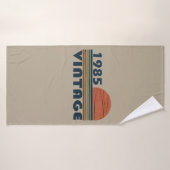 Geboren in 1985  40ste verjaardagscadeau badhanddoek (Badhanddoek)