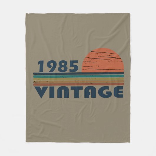 Geboren in 1985  40ste verjaardagscadeau fleece deken (Voorkant)