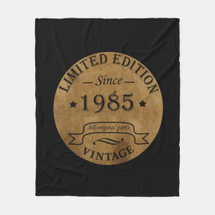 Geboren in 1985  40ste verjaardagscadeau fleece deken
