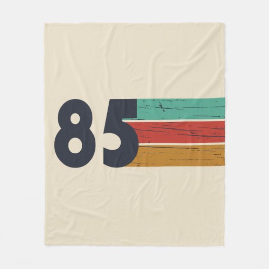 Geboren in 1985  40ste verjaardagscadeau fleece deken (Voorkant)