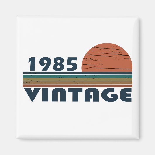 Geboren in 1985  40ste verjaardagscadeau magneet (Voorkant)