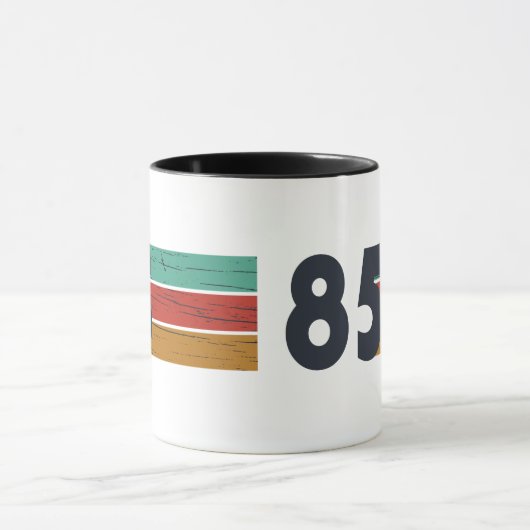 Geboren in 1985 40ste verjaardagscadeau mok (Midden)