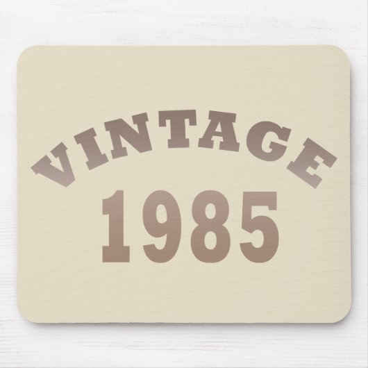 Geboren in 1985  40ste verjaardagscadeau muismat (Voorkant)