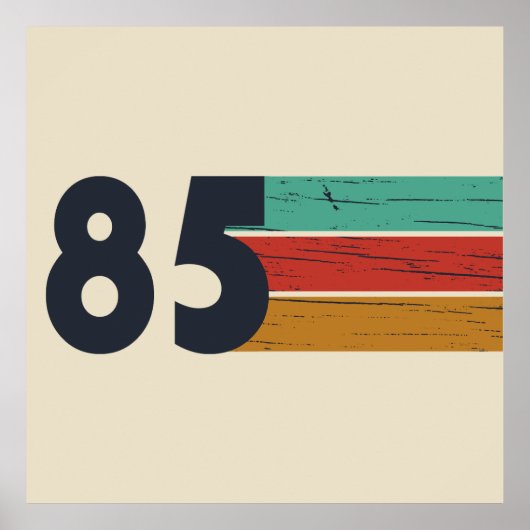 Geboren in 1985  40ste verjaardagscadeau poster (Voorkant)