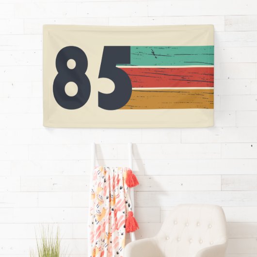 Geboren in 1985  40ste verjaardagscadeau spandoek (Insitu)