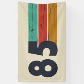 Geboren in 1985 40ste verjaardagscadeau spandoek (Verticaal)