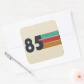 Geboren in 1985  40ste verjaardagscadeau vierkante sticker (Envelop)