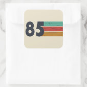 Geboren in 1985  40ste verjaardagscadeau vierkante sticker (Tas)
