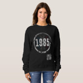 Geboren in 1985 - Classic Motorcycle 40th Bir Trui (Voorkant volledig)