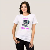 Geboren in 1985 Retro Computer Vibes T-shirt (Voorkant volledig)