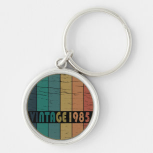 Geboren in 1985 Vintage Verjaardagscadeau Sleutelhanger