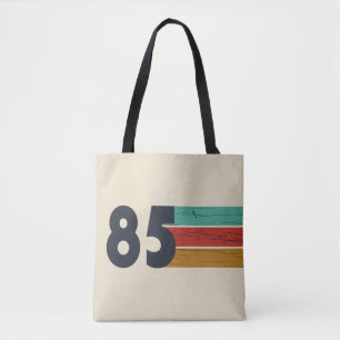 Geboren in 1985 vintage verjaardagscadeau tote bag