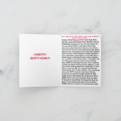 Geboren in 1986, Birthday Fun Facts Kaart (Binnen)