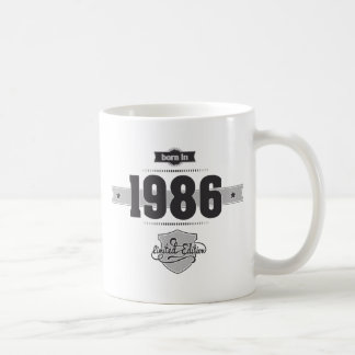 Geboren in 1986 (Donkere & lichte) Koffiemok