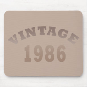Geboren in 1986 Elegant Moderne Vintage Verjaardag Muismat