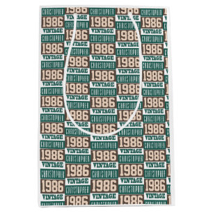 Geboren in 1986 met Christelijke naam Medium Cadeauzakje
