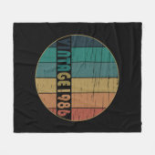 geboren in 1986  verjaardag fleece deken (Voorkant (Horizontaal))