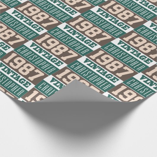 Geboren in 1987 met Christelijke naam Cadeaupapier (Hoek)