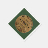 geboren in 1987  verjaardag servet (Hoek)