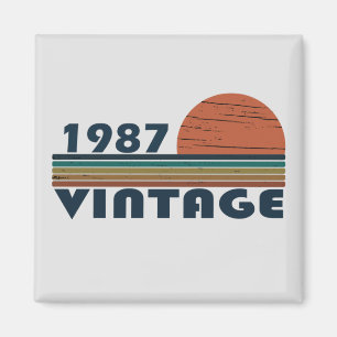 Geboren in 1987  verjaardagscadeau magneet