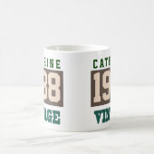 Geboren in 1988, speciaal geboortejaar koffiemok (Center)