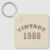 geboren in 1988  verjaardag sleutelhanger (Voorkant)