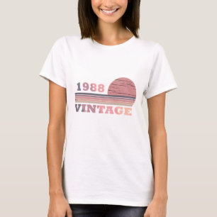 geboren in 1988  verjaardag t-shirt
