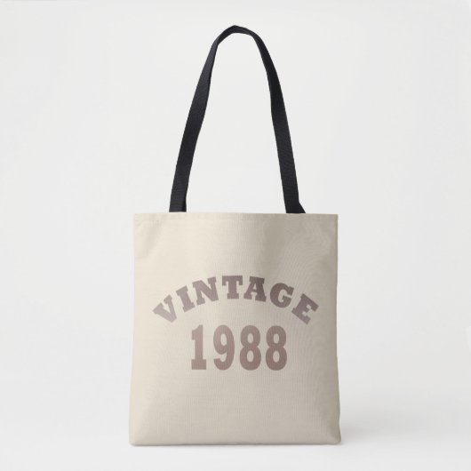 Geboren in 1988 verjaardagscadeau tote bag (Voorkant)