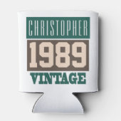 Geboren in 1989, speciaal geboortejaar blikjeskoeler (Achterkant)