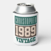 Geboren in 1989, speciaal geboortejaar blikjeskoeler (Blikje Achterkant)