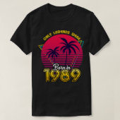 Geboren in 1989 TShirt (Design voorkant)