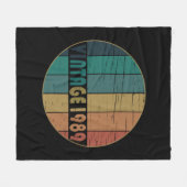 Geboren in 1989  verjaardagscadeau fleece deken (Voorkant (Horizontaal))