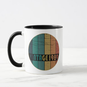 Geboren in 1989 verjaardagscadeau mok