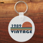 Geboren in 1989  verjaardagscadeau sleutelhanger (Voorkant)