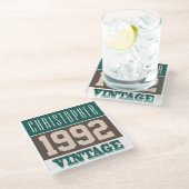 Geboren in 1992 met Christelijke naam Glazen Onderzetter (Schuin)