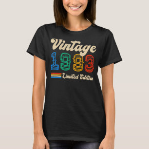 Geboren in 1993,  30e geboortedag, 30 jaar o t-shirt