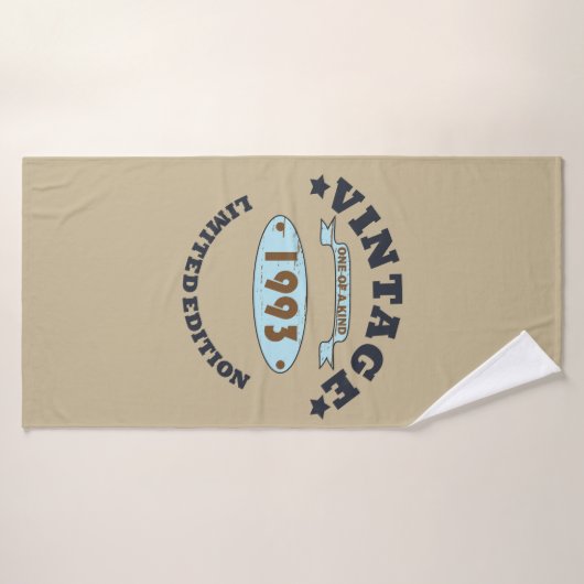 Geboren in 1993  verjaardagscadeau badhanddoek (Badhanddoek)