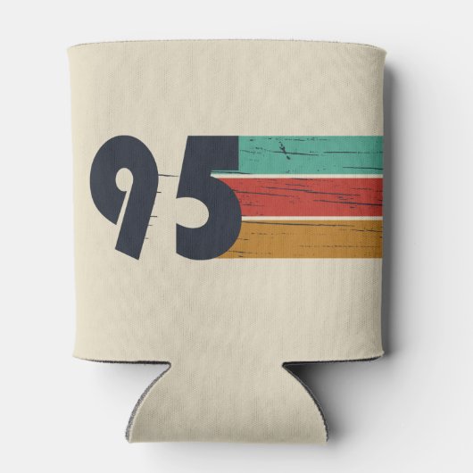 Geboren in 1995 30ste verjaardagscadeau blikjeskoeler (Achterkant)