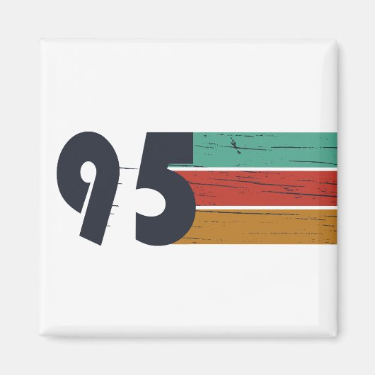 Geboren in 1995  30ste verjaardagscadeau magneet (Voorkant)