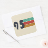Geboren in 1995 30ste verjaardagscadeau vierkante sticker (Envelop)
