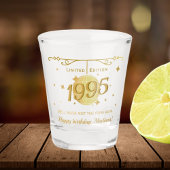 Geboren in 1995 30ste verjaardagsfeest drink barwa shot glas