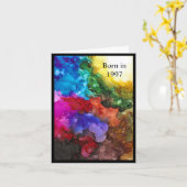 Geboren in 1997, Birthday Fun Facts Kaart (Gele Bloem)