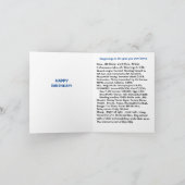 Geboren in 1998: "Birthday pret" Kaart (Binnen)