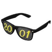 Geboren in 2001 25e verjaardag leuke zonnebril (Gekanteld)