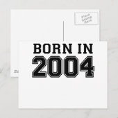 GEBOREN IN 2004.png Briefkaart (Voorkant / Achterkant)