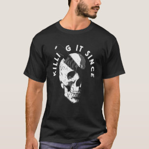 Geboren in 2006, geboortejaar Gothic Skull T-shirt